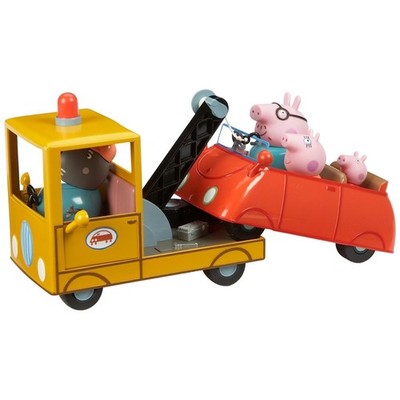 Peppa Pig Grandad Dog's Recovery Crane Spielset Fahrzeug Spielzeug