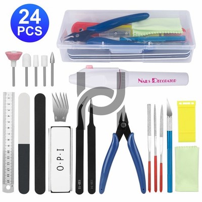 Basic 24pcs Modeler Tool Kit Fit Gundam & Craft Vehicle Model Building
