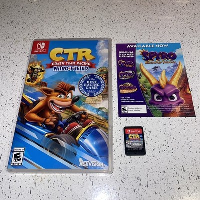 Crash Team Racing Nitro-Fueled Nintendo Switch Complete Cib