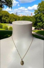 Disney Winnie the Pooh Sterling Silver Gold Vermeil Pendant Necklace