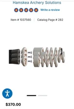 Hamskea Archery Executive Stainless Steel Stablizier Weights