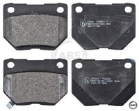 A.B.S. 37661 Bremsbelagsatz FüR Scheibenbremse Bremsbelagsatz FüR Subaru