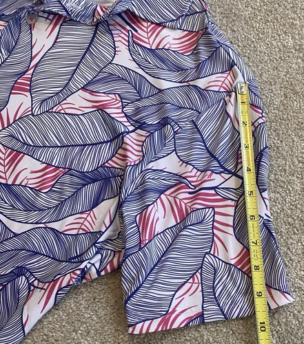 Camisa polo de golf TailerByrd para hombre extra grande XL estampado floral FPS30 - Imagen 7 de 7