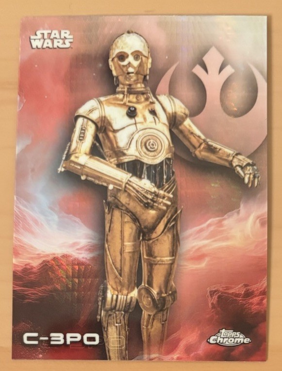 2025 Topps Chrome Star Wars C-3PO Prism Refractor #13 | eBay