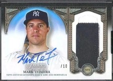 2023 TOPPS Dynasty Mark Teixeira Patch On Auto /10