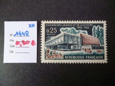 6672  TP FRANCE NEUF ** N° 1448  ANNEE 1965  COTE 0,30 €