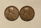 US Coins   1942-P Lincoln Cent (2 Coins)
