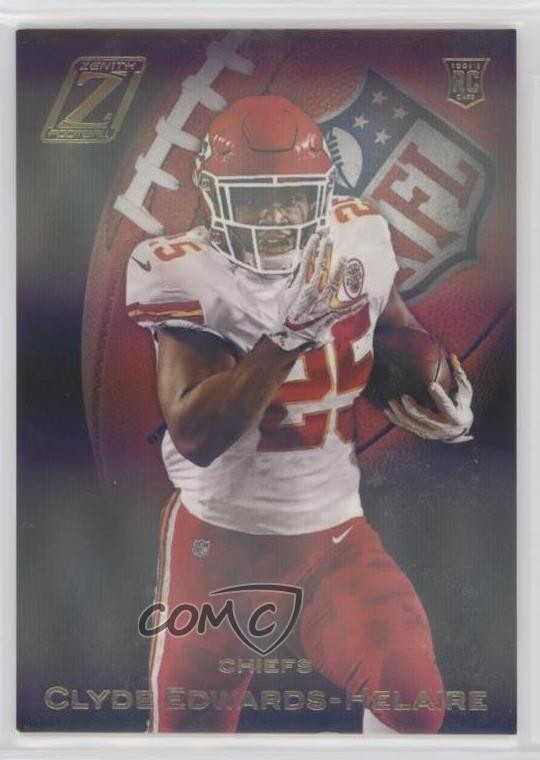 2020 Panini Zenith Rookies Clyde Edwards-Helaire #61 2p7