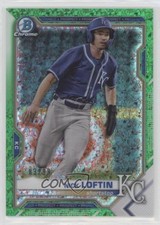 2021 Bowman Chrome Prospects Green Mini-Diamond Refractor /99 Nick Loftin 0m8