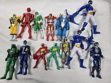 Power Rangers Bundle Loose Action Figures x 13 Bandai Retro