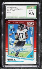 2018 Honors Red Zone Signatures 2/20 DJ Chark Jr #454 CSG 9.5 Gem Mint Auto 0g6k