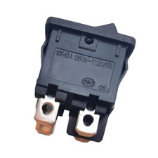 Black 4Pin Rocker Switch 10A/12A 125/250VAC Double Pole for MR210 MR Series 