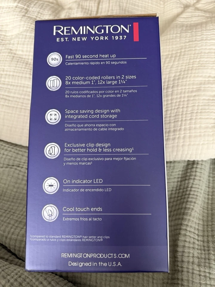 Remington Pro Hair Setter Advanced Thermal Technology 20 rodillos térmicos dobles Foto 2 de 3