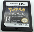 Pokemon Black Version Nintendo DS Authentic Original Tested 12/2024 TWL-IRBO-USA