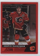 2013-14 Score Red Curtis Glencross #56 t3w