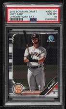 2019 Bowman Draft Chrome Image Variation Joey Bart (Batting) PSA 10 GEM MT g6p