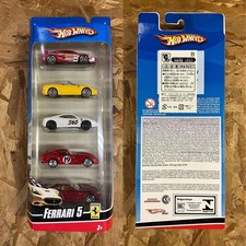 Hot Wheels 5-Pack 2010 Ferrari Fie