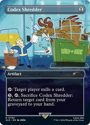 Codex Shredder (Rainbow Foil) - Fallout Secret Lair Drop Series