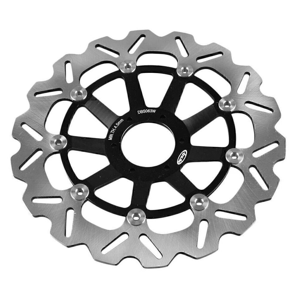 310mm Front Brake Disc Rotors For Honda CBR900RR 1998-1999 Black - Image 3 of 4