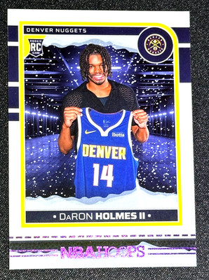2024-25 Panini NBA HOOPS #252 DaRon Holmes PURPLE-NBA Hoops Foil