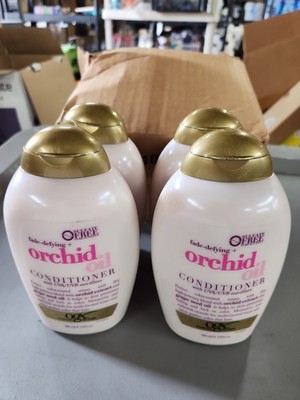 4 x OGX Fade-Defying Orchid Oil Conditioner Color Protection Grape Seed 13 fl oz