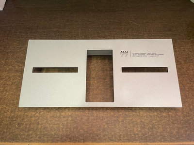 AKAI GX 77 reel-to-reel taperecorder dust cover | eBay
