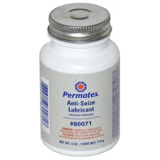 Permatex Anti-Seize Compound 80071; Aluminum Anti-Seize 4 oz. Brush-on Aluminum