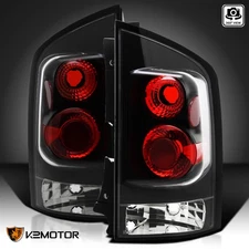 Fits 2005-2015 Armada Black Tail Lights Rear Brake Lamps Left+Right 05-15