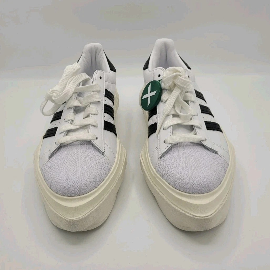 adidas gazelle silver green womens Adidas x Ivy Park Women's Superstar Mule Off White / Silver Metallic /  Magic Earth Slip On Sneakers