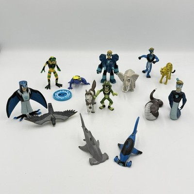 Wild Kratts Creature Power Pairs Lot of 14 Assorted Animals Cheetah Frog Shark