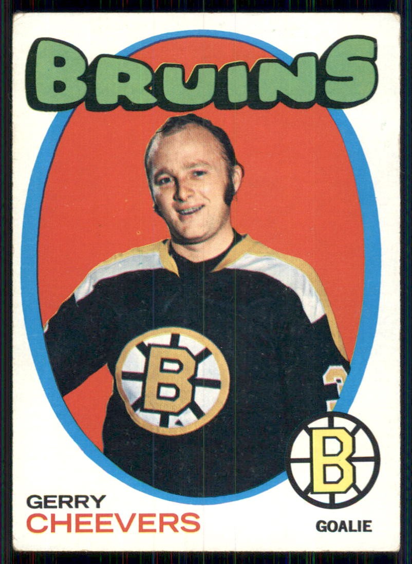 1971-72 Topps #54 Gerry Cheevers