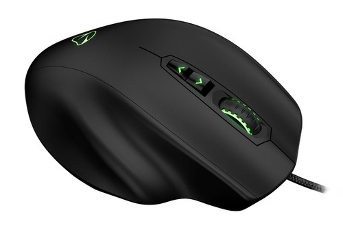 LED Multi-Color Gaming Mouse with Programable Side Buttons Wired USB Mionix NAOS - 第 1/2 張圖片