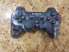 Rate Official DualShock3 PS3 Slate Gray Clear/Translucent  Smoke Gray