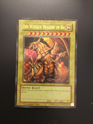 2003 Yu Gi Oh Promo GB1-003 Winged Dragon Of Ra Ultra Rare - Bild 3 von 7