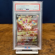 2021 POKEMON SWORD & SHIELD EVOLVING SKIES #184 FULL ART/SYLVEON V PSA 10 on eBay