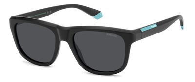 Polaroid Sonnenbrille PLD 2163/S 003/M9 Schwarz Grau Herren Damen 