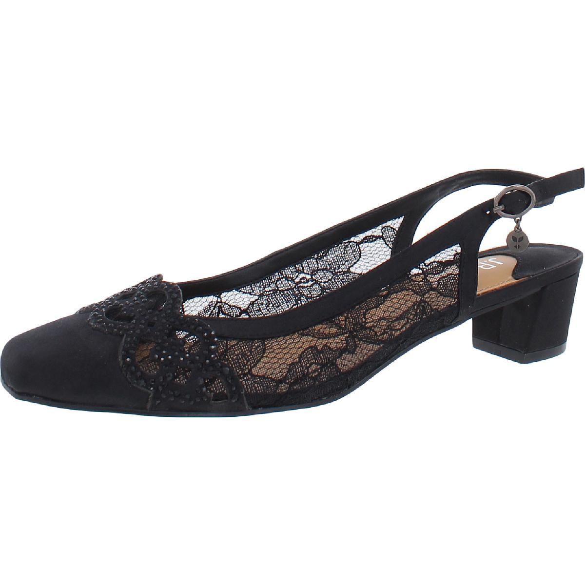 Женские туфли J.Renee Faleece черного цвета на высоком каблуке-босоножке 13 см (B,M) BHFO 4969