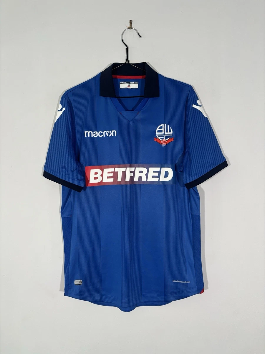 Maillot Extérieur Bolton Wanderers 2020-2021 - Macron Taille 4XL (Occasion Très Bon état)