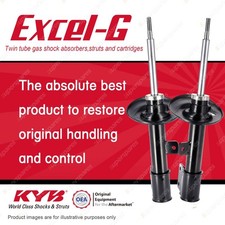 2x Front KYB Excel-G Strut Shock Absorbers for Citroen C4 B7 FWD Hatchback