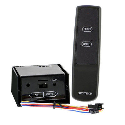 Skytech Fireplace Remote Control Receiver and Transmitter for AF-LMF-RVS 