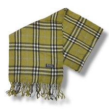Sciarpa Burberry verde check vintage cashmere lusso accessorio di design