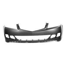 Front Bumper Cover For 2006-2008 Acura Tsx Wfog Light Hls Primed Ac1000156. Cfr