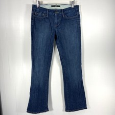 Joes Jeans Starlet Slim Boot Cut Low Rise Blue Denim Jeans in Aimee Womens 28