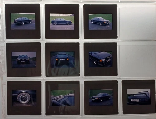 Dia0084/ 10 x DIA  Audi 80/90 von Styling Garage Ingolstadt  1989