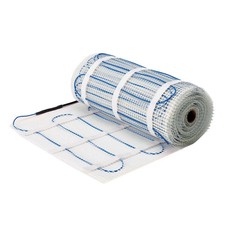 Warmup Heating Mat Electric Under Tile Underfloor Heating 150W/m² 1m Ex-Homebase