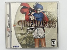 Sega Dreamcast TimeStalkers, Complete CIB, Excellet Disc - Tested & Working