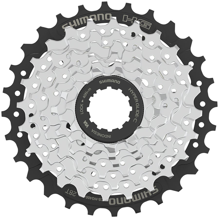 Shimano CS-HG400-7 Cassette - 7-Speed, 11-28t, Silver | eBay