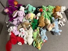 Lot Of 22 Big Vintage Beanie Babies And 4 Mc Donald’s Mini Bears