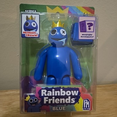 Rainbow Friends BLUE 5'' Action Figure Posable Figure Series 1 PhatMojo NEW