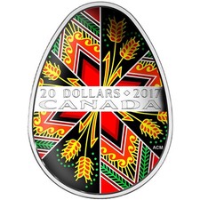 2017 $20 Pysanka - Pure Silver Coin